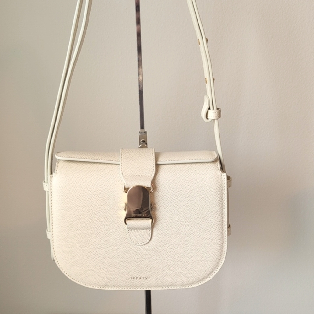 Senreve Cadence Pebbled Leather Crossbody Bag